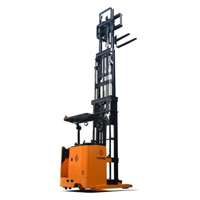 1 Tuj 3-Txoj Kev Pallet Stacker Side Standing Hom